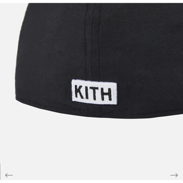 SALE㊅ NEW Kith for New Era Nylon Cap 7 1/2 Blackの通販 by でぶちゃん's shop｜ニュー