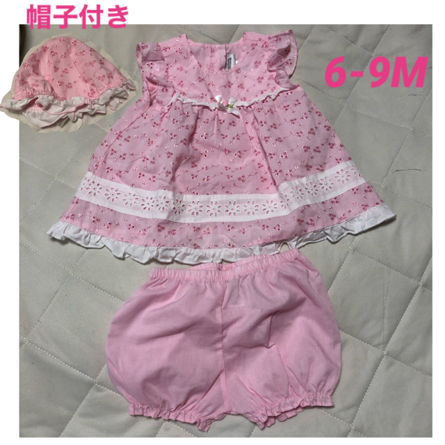 6-9M ワンピース キッズ/ベビー/マタニティのベビー服(~85cm)(ワンピース)の商品写真