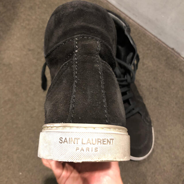 Saint Laurent(サンローラン)のSAINT LAURENT PARIS ハイカットスニーカー　サンローランメンズ メンズの靴/シューズ(スニーカー)の商品写真