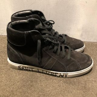 サンローラン(Saint Laurent)のSAINT LAURENT PARIS ハイカットスニーカー　サンローランメンズ(スニーカー)