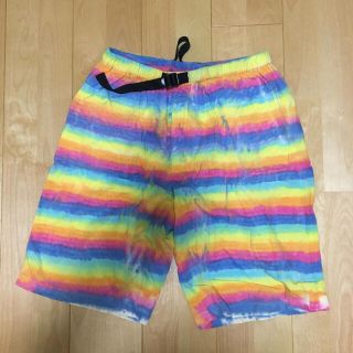 ショートパンツ　夏フェス　ダイタイ柄(ショートパンツ)