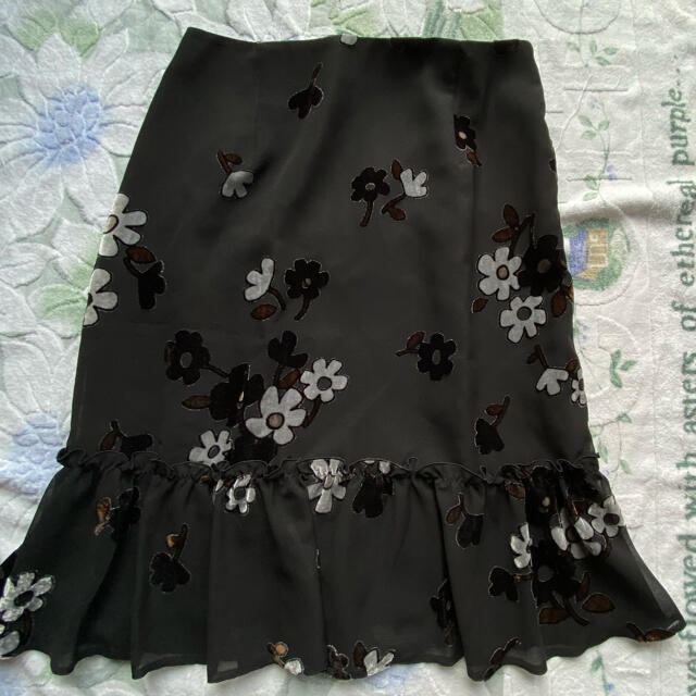 エムズグレイシー　花柄　スカート　40