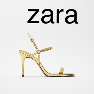 ザラ(ZARA)のZARAハイヒール　25.5(サンダル)