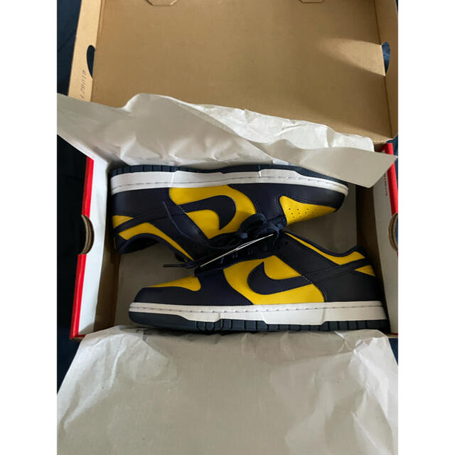 NIKE dunk low Michigan 26.5cm us 8.5新品