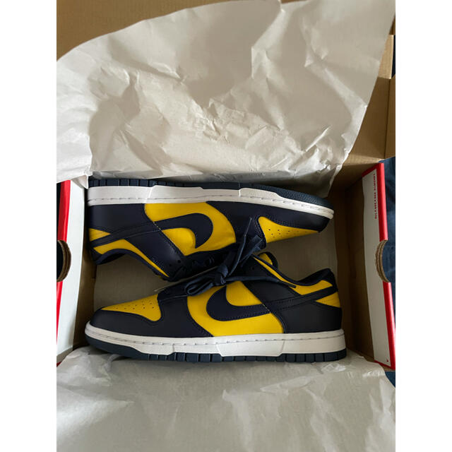 NIKE dunk low Michigan 26.5cm us 8.5新品