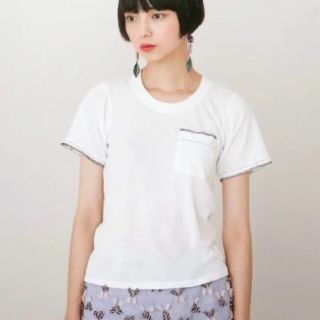 マザー(mother)のmother Tシャツ　ステッチ(Tシャツ(半袖/袖なし))