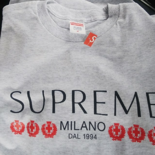 Supreme Milano Tee　アッシュグレーM