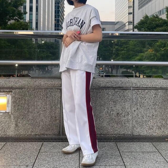 新品 XS ホワイト ストレート needles トラックパンツ | www.mdh.com.sa