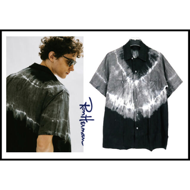 Ron Herman(ロンハーマン)のロンハーマン ×ブフト 半袖開襟シャツ アロハ COMOLI auralee メンズのトップス(シャツ)の商品写真