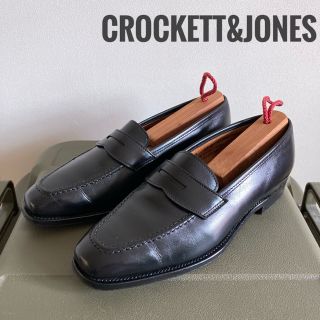 クロケットアンドジョーンズ(Crockett&Jones)のCROCKETT&JONES/BEAMS別注 ローファー/55C/レディース(ローファー/革靴)