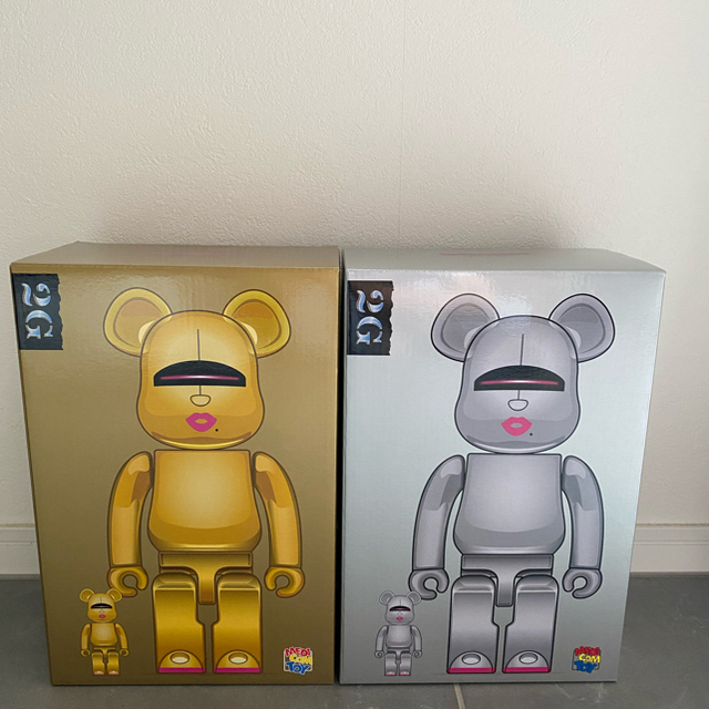 その他BE@RBRICK SORAYAMA × 2G GOLD SILVER セット