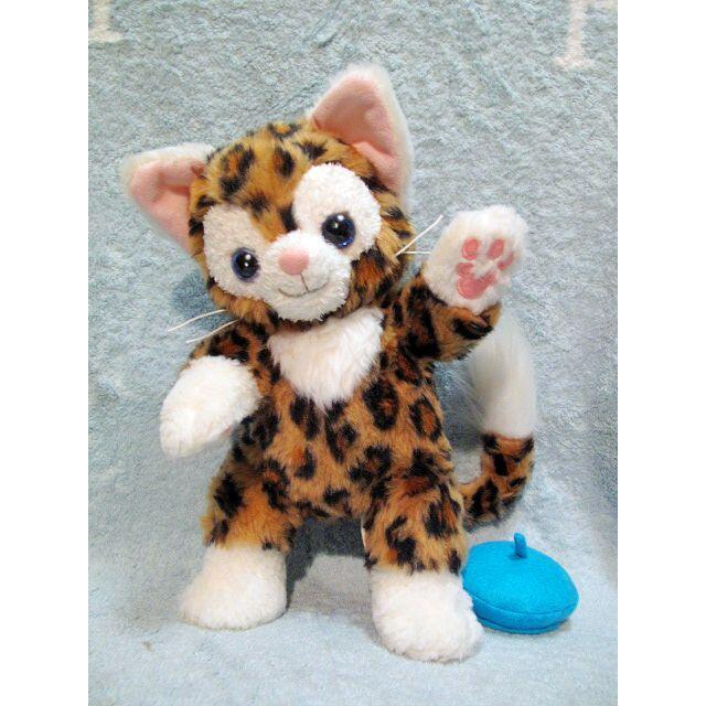 レア】リロアンドスティッチ 豹柄 ヒョウ 茶色 ぬいぐるみ