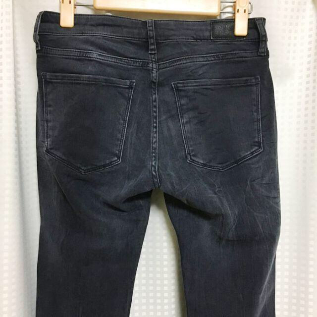 未使用 ZARA ブラックウォッシュスキニーデニム size36