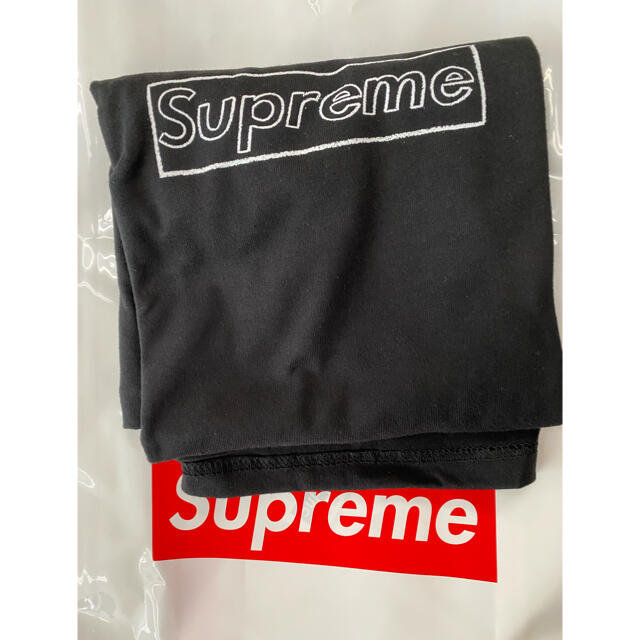 Supreme KAWS Chalk Logo tee Black L