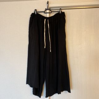 ヨウジヤマモト(Yohji Yamamoto)のヨウジヤマモト　サイト　キュロットパンツ　バルーンパンツ(サルエルパンツ)