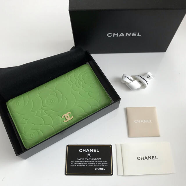 値下げしました！ CHANEL シャネル カメリア 長財布