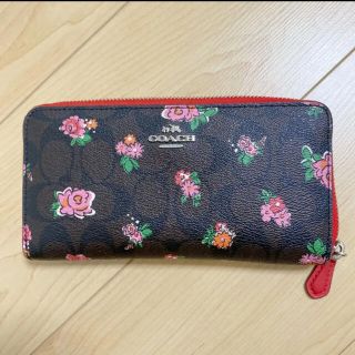 コーチ(COACH)のコーチ長財布 フローラル 花柄 COACH(財布)