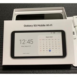 ギャラクシー(Galaxy)のGalaxy 5G Mobile Wi-Fi(その他)