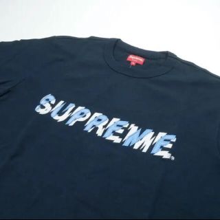 シュプリーム(Supreme)の【新品/Mサイズ】Supreme shatter tee Navy(Tシャツ/カットソー(半袖/袖なし))