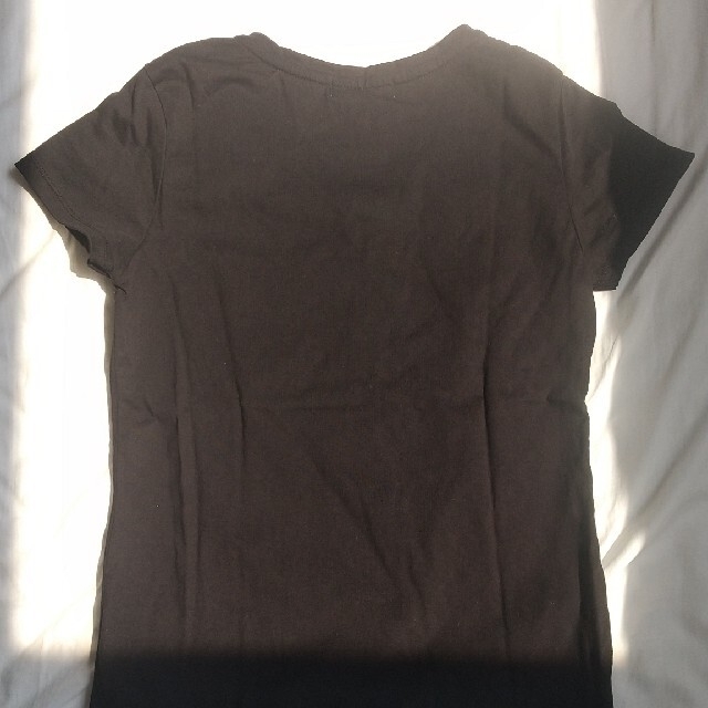 NATURAL BEAUTY BASIC(ナチュラルビューティーベーシック)のナチュラルビューティーベーシック 黒Tシャツ レディースのトップス(Tシャツ(半袖/袖なし))の商品写真