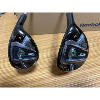 キャロウェイゴルフ(Callaway Golf)のキャロウェイ エピック スター U4 U5 2本 NS950S(クラブ)