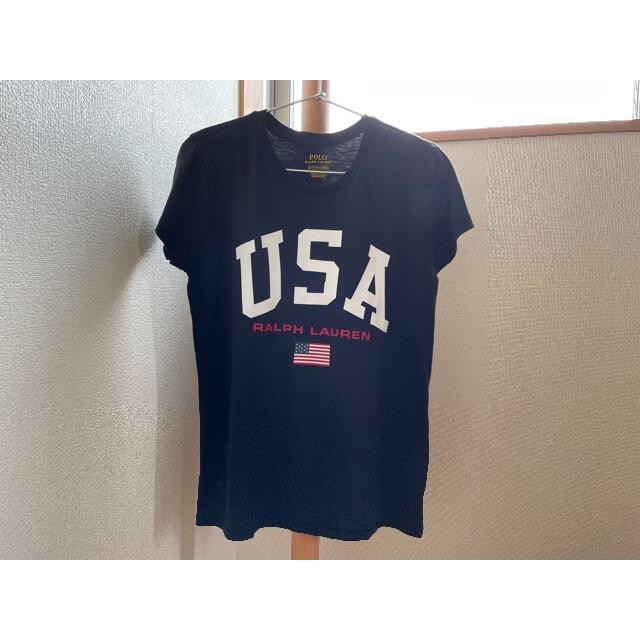 POLO RALPH LAUREN(ポロラルフローレン)の☆美品【ポロラルフローレン】ロゴＴシャツ レディースのトップス(Tシャツ(半袖/袖なし))の商品写真