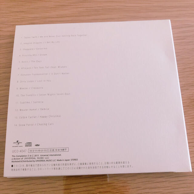 UNIVERSAL ENTERTAINMENT(ユニバーサルエンターテインメント)のTERRACE HOUSE TUNES 結婚式 エンタメ/ホビーのCD(ポップス/ロック(洋楽))の商品写真