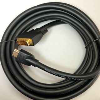 Amazonベーシック HDMI-DVI ケーブル 4.6m 1本(映像用ケーブル)