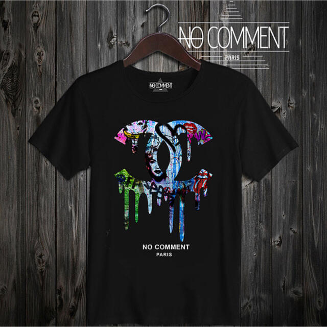 日本未入荷☆日本未上陸 NO COMMENT Paris Tshirt メンズのトップス(Tシャツ/カットソー(半袖/袖なし))の商品写真