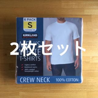 コストコ(コストコ)の【新品・送料込み】カークランド メンズクルーネックTシャツ S [2枚セット](Tシャツ/カットソー(半袖/袖なし))