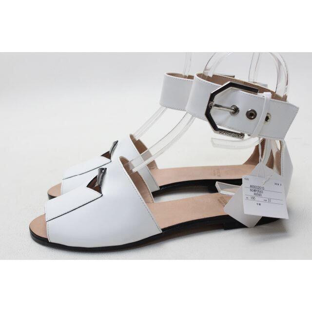 VIKTOR&ROLF(ヴィクターアンドロルフ)の新品♪VIKTOR&ROLF 本革アンクルベルトフラットサンダル(37)  レディースの靴/シューズ(サンダル)の商品写真