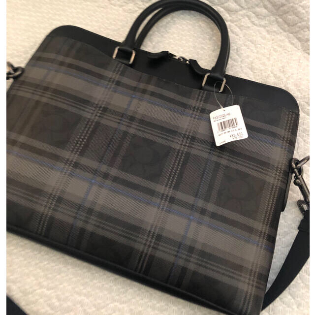 COACH(コーチ)の約8.3万新品未使用コーチ高級レザー2wayショルダーバッグ♫お買い得品 メンズのバッグ(ショルダーバッグ)の商品写真