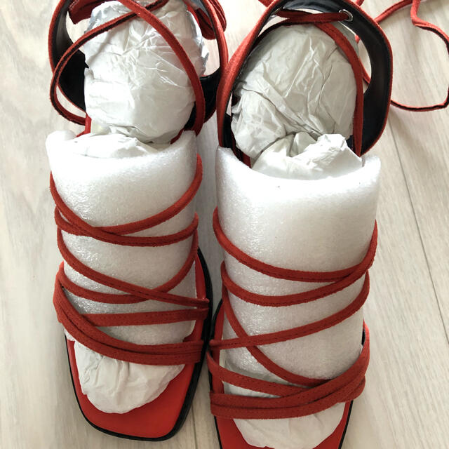 MURUA(ムルーア)の【新品】MARUAレースアップサンダル レディースの靴/シューズ(サンダル)の商品写真
