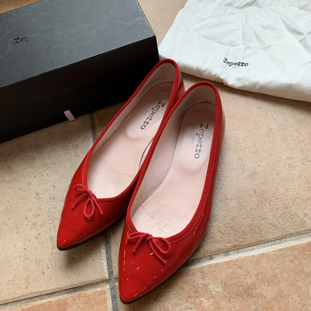 repetto(レペット)の美品　レペット　バレエシューズ　38ハーフ レディースの靴/シューズ(バレエシューズ)の商品写真