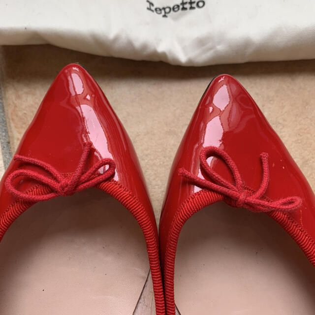 repetto(レペット)の美品　レペット　バレエシューズ　38ハーフ レディースの靴/シューズ(バレエシューズ)の商品写真