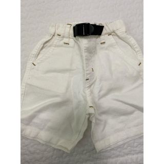 ブランシェス(Branshes)の新品　ブランシェス　ホワイトハーフパンツ(パンツ/スパッツ)