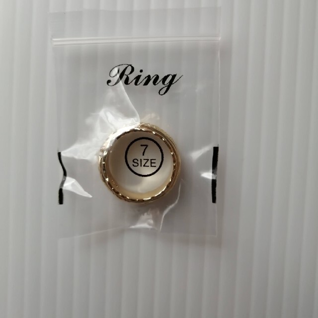 リング　ハワイアンジュエリーデザインリング　シルバー９２５ ゴールド 13号 レディースのアクセサリー(リング(指輪))の商品写真