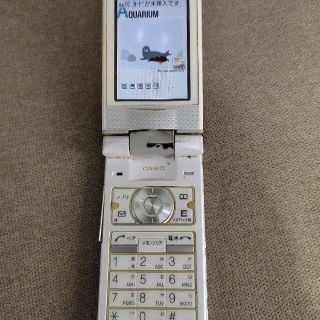 カシオ(CASIO)のぷー様専用　au W61CA(CASIO) ガラケー 本体のみ(携帯電話本体)