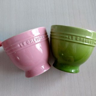 ルクルーゼ(LE CREUSET)のLE CREUSET デザートカップ2点セット(訳あり)(食器)