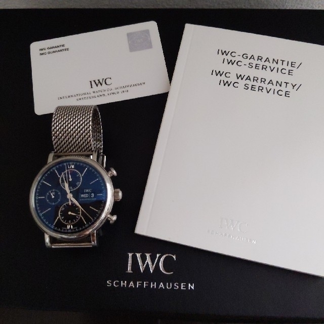 IWC(インターナショナルウォッチカンパニー)の専用Iwc Portofino Chronograph メンズの時計(腕時計(アナログ))の商品写真