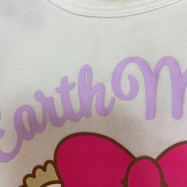 EARTHMAGIC(アースマジック)のパヒュームTシャツ キッズ/ベビー/マタニティのキッズ服女の子用(90cm~)(Tシャツ/カットソー)の商品写真