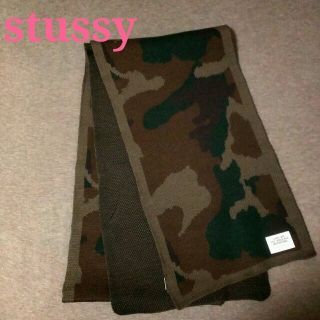 ステューシー(STUSSY)のstussy☆迷彩柄マフラー (マフラー/ショール)