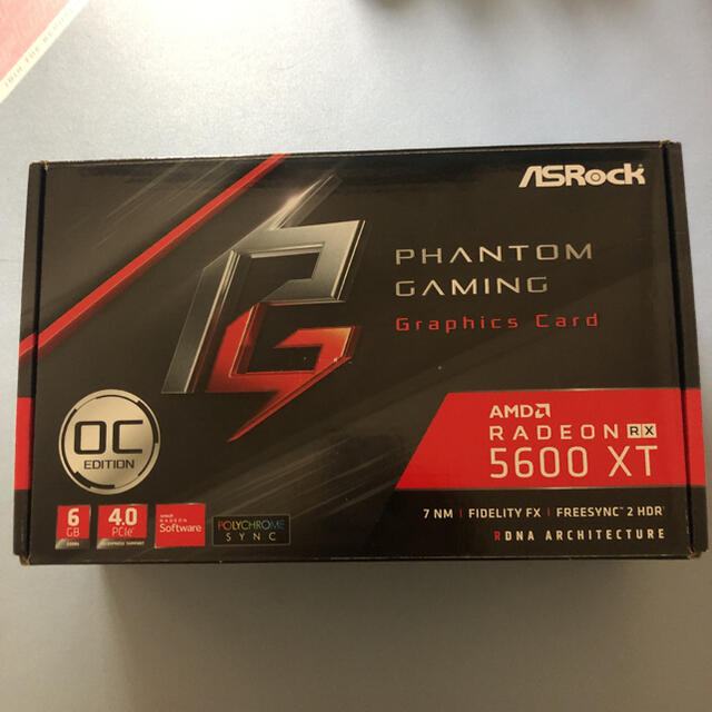 GTXASRock PHANTOMGAMING AMD RADEON RX5600XT