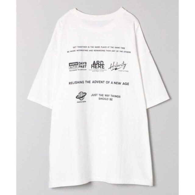 JEANASIS(ジーナシス)のJEANASIS バックロゴTSS レディースのトップス(Tシャツ(半袖/袖なし))の商品写真