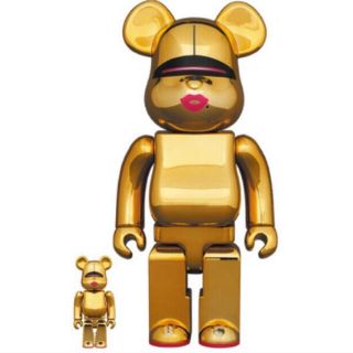 メディコムトイ(MEDICOM TOY)のBE@RBRICK SORAYAMA × 2G GOLD 100％ & 400％(フィギュア)