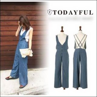 トゥデイフル(TODAYFUL)のTODAYFUL Easy Denim Salopette(サロペット/オーバーオール)