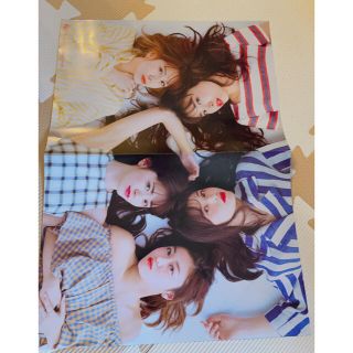 キュート(℃-ute)のcute 雑誌 切り抜き ポスター RAY(アイドルグッズ)