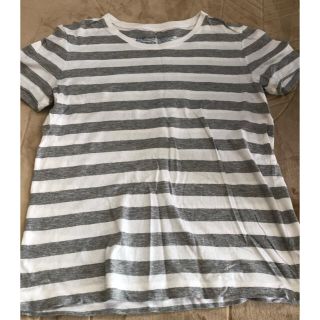 ムジルシリョウヒン(MUJI (無印良品))の無印良品　ボーダーTシャツ(Tシャツ(半袖/袖なし))