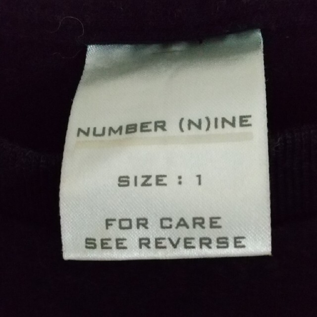 NUMBER (N)INE(ナンバーナイン)のTシャツ レディースのトップス(Tシャツ(半袖/袖なし))の商品写真
