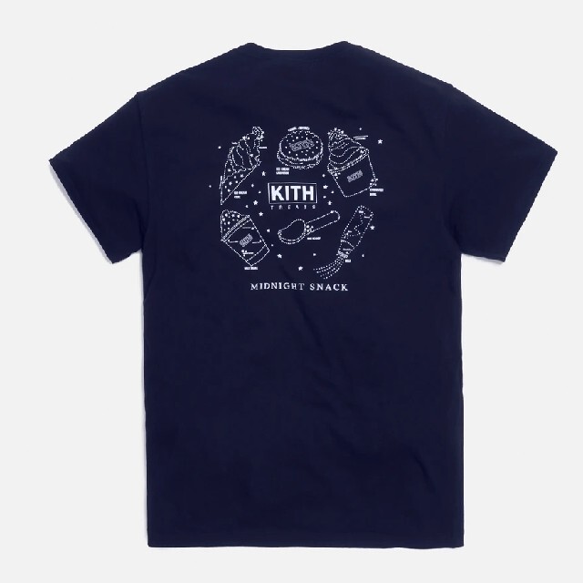 Supreme(シュプリーム)のKITH Treats Midnight Snack TEE - Navy メンズのトップス(Tシャツ/カットソー(半袖/袖なし))の商品写真